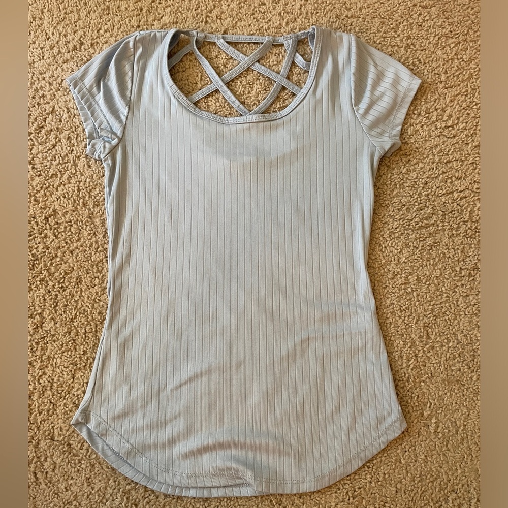 Teen Cute Short Sleeve top Small